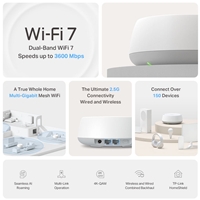 TP-Link Deco BE25(3-pack) BE3600 Whole Home Mesh Wi-Fi 7 System, 2.5G Multi Gigabit - Image 4