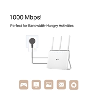 TP-Link TL-PA7017P KIT AV1000 Gigabit Passthrough Powerline Starter Kit - Image 3