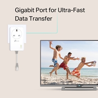 TP-Link TL-PA7017P KIT AV1000 Gigabit Passthrough Powerline Starter Kit - Image 4