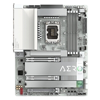 Gigabyte Z890 AERO G Intel 1851 Socket Motherboard, ATX, 4x DDR5 Slots, 5x M.2 Sockets, Fitted I/O Shield, 2x 2.5GbE LAN, Wi-Fi 7, 1x DisplayPort / 1x USB-C (USB4) - Image 2