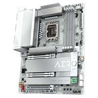 Gigabyte Z890 AERO G Intel 1851 Socket Motherboard, ATX, 4x DDR5 Slots, 5x M.2 Sockets, Fitted I/O Shield, 2x 2.5GbE LAN, Wi-Fi 7, 1x DisplayPort / 1x USB-C (USB4) - Image 4