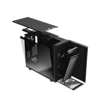 Fractal Design Define 7 Black Solid E-ATX/ATX Mid Tower PC Case, Sound-Dampened Steel Panels, USB-C 20Gbps, 3 x 140mm Fans, Modular Dual-Layout Interior - Image 3