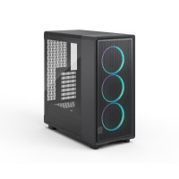 Fractal Design Epoch RGB Black ATX Mid Tower PC Case, Light-Tint Tempered Glass, Mesh Airflow Front, 3 x 120mm Momentum RGB Fans, USB-C 20Gbps, 360mm Radiator Support, 372mm GPU Clearance - Image 2