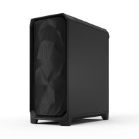 Fractal Design Meshify 3 Black Solid E-ATX/ATX Mid Tower PC Case, High-Airflow Mesh Front, Steel Side Panel, 3 x 140mm Momentum Fans, USB-C 20Gbps, 360mm Radiator Support, 349mm GPU Clearance - Image 4
