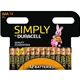 Duracell Simply Alkaline Pack of 12 AAA Batteries