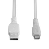 Lindy 31327 2m USB-A (M) 2.0 To Lightning (M) MFi Certified 480Mbps Cable - White - Image 5
