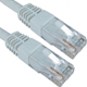 RJ45 (M) to RJ45 (M) CAT6 0.25m White OEM Moulded Boot Copper UTP Network Cable