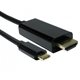 USB-C TO HDMI 4K 60HZ 2 Meter Black Data Cable