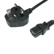 UK Mains to IEC Kettle 5m Black OEM Power Cable