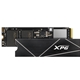 Adata XPG GAMMIX S70 Blade (AGAMMIXS70B-1T-CS) 1TB NVME SSD, M.2 Interface, PCIe Gen4, 2280, Read 7400MB/s, Write 5500MB/s, Heatsink, 5 Year Warranty