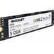 Patriot P300 (P300P512GM28) 512GB NVMe SSD, M.2 Interface, PCIe Gen3, 2280, Read 1700MB/s, Write 1100MB/s, 3 Year Warranty
