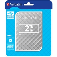 Verbatim (53198) Store 'N' Go 2.5" (6.35CM) GEN2 2TB USB 3.0 Silver - Image 6