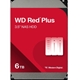 WD Red Plus WD60EFPX 6TB 3.5" 256MB Cache SATA III NAS Internal Hard Drive