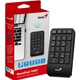 Genius NumPad 1000 2.4GHz Wireless Numeric Keypad Portable Numberpad with Palm Rest