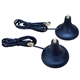 DrayTek ANT-BAS4G Magnetic Bases & 1M Extension Cable for 4G Antennas (Pair)
