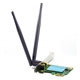 1200Mbps AC1200 PCI Express Wireless Adapter with Additional Low Profile Bracket (Bulk Packaged/Poly Bag)