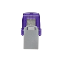 Kingston DataTraveler microDuo 3C 256GB OTG Dual USB-A to USB-C USB 3.2 Gen 1 Flash Drive, Purple - Image 4