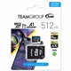 Team Elite A1 512GB Micro SDXC UHS-1 Flash Card with Adapter (for Android & 4K)