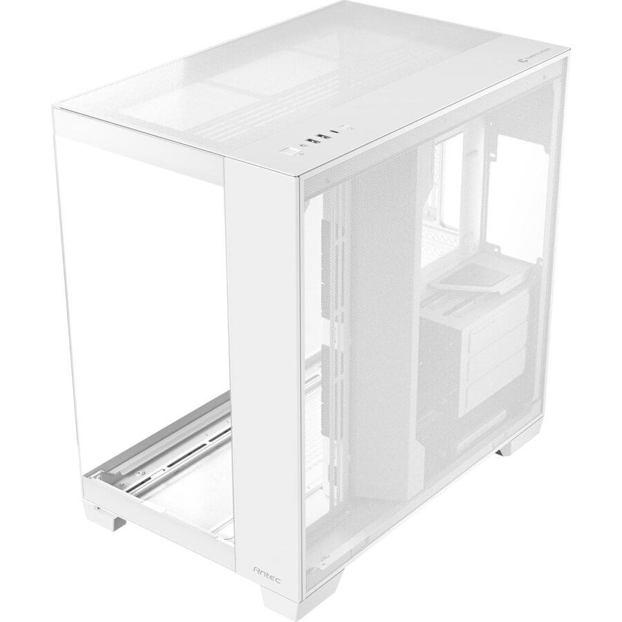 Antec Constellation C8 Full Tower Gaming Case, 1 x USB Type-C / 2 x USB 3.0, Tempered Glass Front and Side Window Panel, Dual Chamber design, 0 x Pre-Installed Fans, E-ATX (280mm), ATX, M-ATX, ITX Compatible