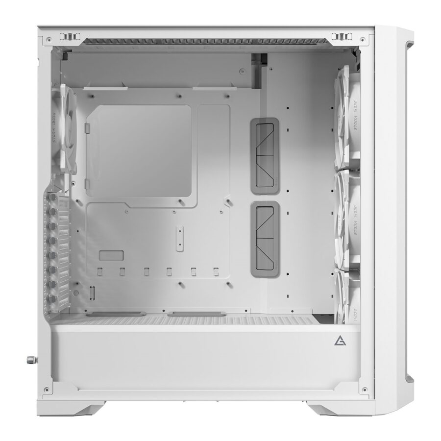 Antec Performance 1 FT Gaming Case, 1 x USB Type-C / 2 x USB 3.0, Tempered Glass on Both Side Window Panels, Temperature Display, 4 x Pre-Installed Storm T3 PWM Fans, E-ATX, ATX, Micro-ATX, Mini-ITX Compatible