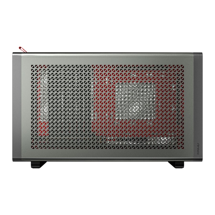 Antec Performance 1M Aventurine Mini-ITX Gaming Case, 1 x USB Type-C, Perforated Panel Design for Optimal Airflow 0 x Pre-Installed Fans, SFX-L & SFX only, ITX Compatible