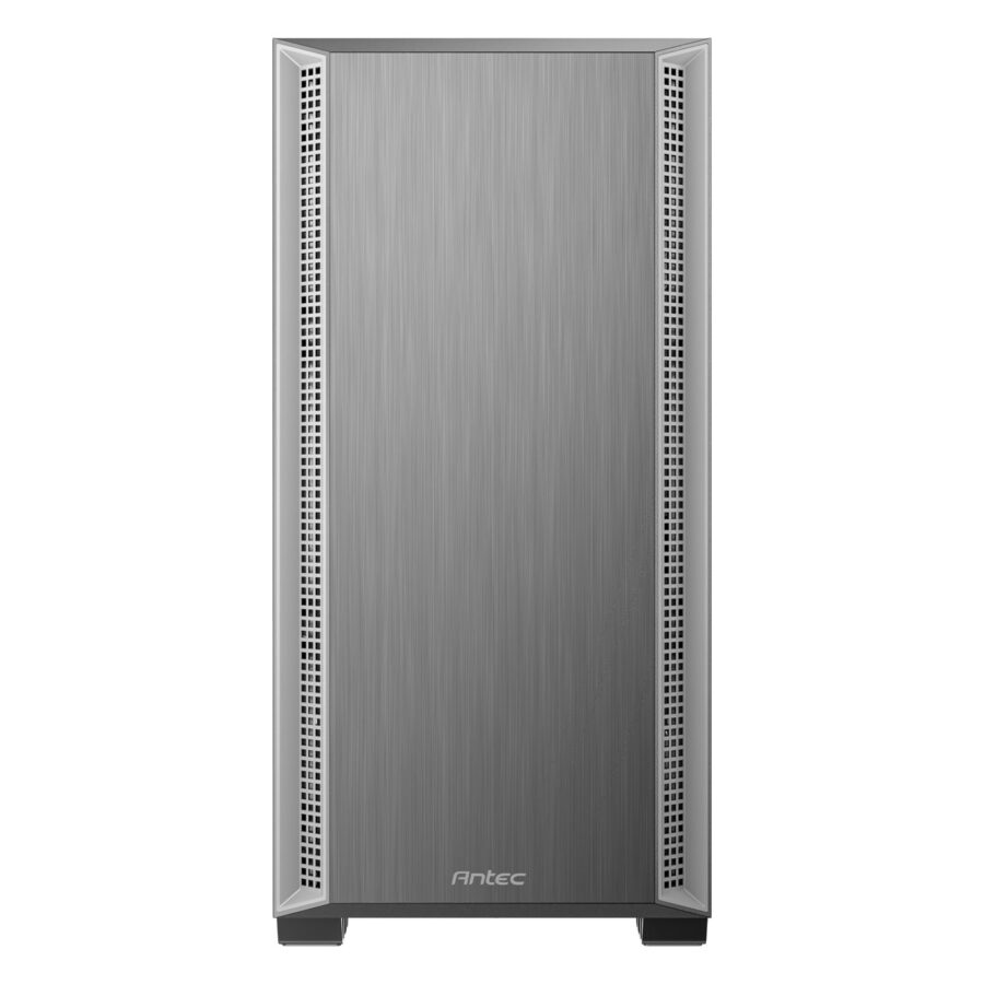 Antec P7S Mid Tower Gaming Case, 1 x USB Type-C / 2 x USB 3.0, Steel Side Panels With Sound-Dampening Foam, Dual Side Mesh Design, 4 x Pre-Installed PWM Fans, ATX Micro-ATX, ITX Compatible
