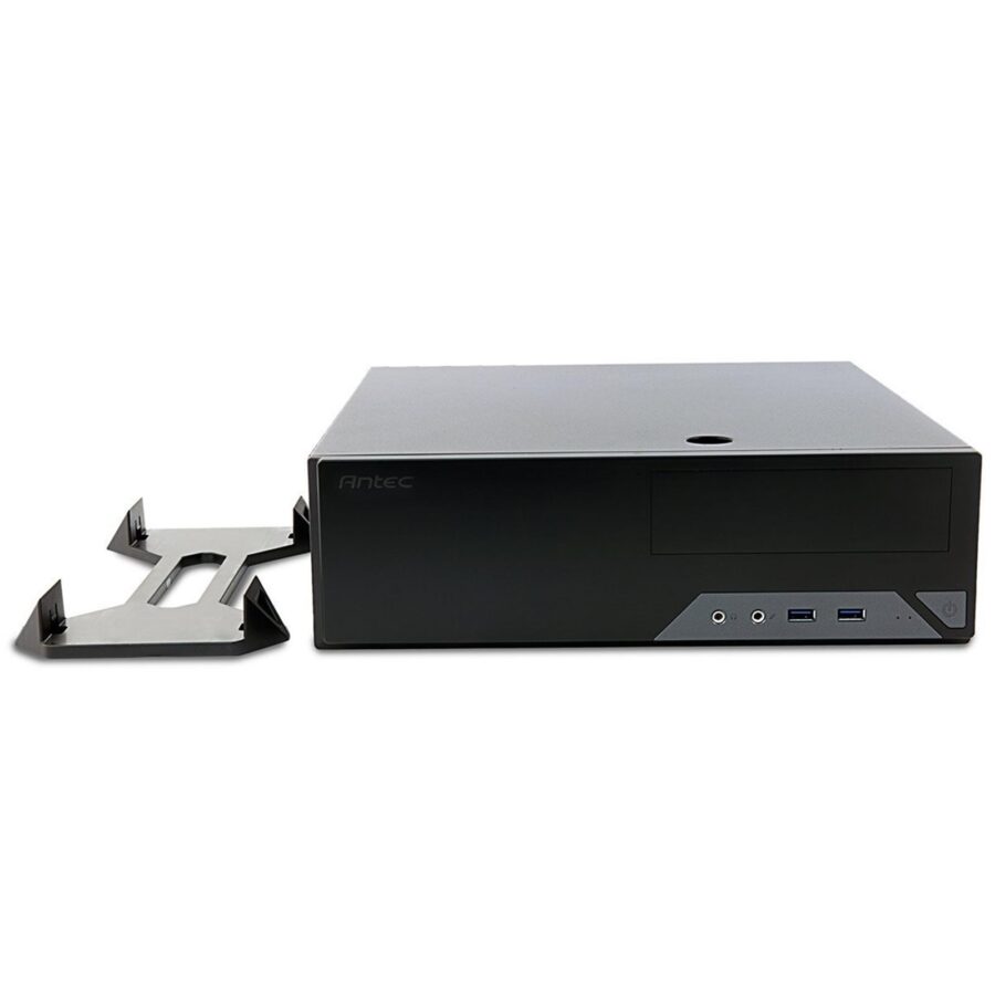 Antec VSK2000-U3 Micro Tower Slim Case, 2 x USB 3.0, Totally Tool-less design, TFX PSU form factor required, 1 x Pre-Installed 92mm Temperature Controlled Fan, Micro-ATX, Mini-ITX Compatible