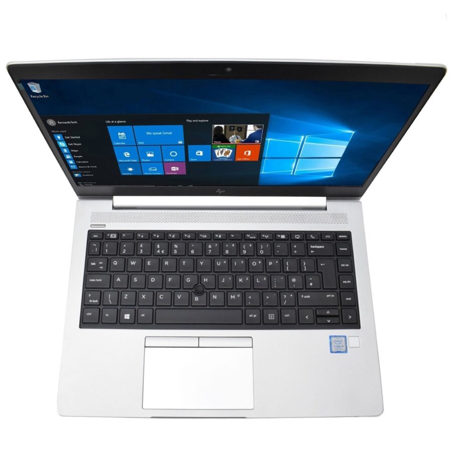 PREMIUM REFURBISHED HP EliteBook 840 G6 Intel Core i5-8365U 8th Gen Laptop, 14 Inch Full HD 1080p Screen, 8GB RAM, 256GB SSD, Windows 11 Pro