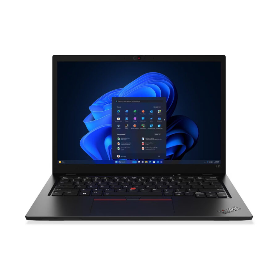 Lenovo ThinkPad L13 Laptop, 13.3 Inch WUXGA 1920x1200 IPS Screen, Intel Core Ultra 5 125U Processor, 16GB LPDDR5-6400 RAM, 256GB SSD, Windows 11 Pro
