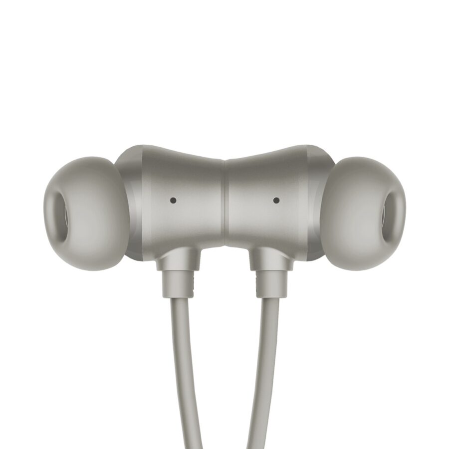 Verbatim TruSound ANC Neckband Earbuds, Wireless Bluetooth 5.4, Active Noise Cancellation - Grey