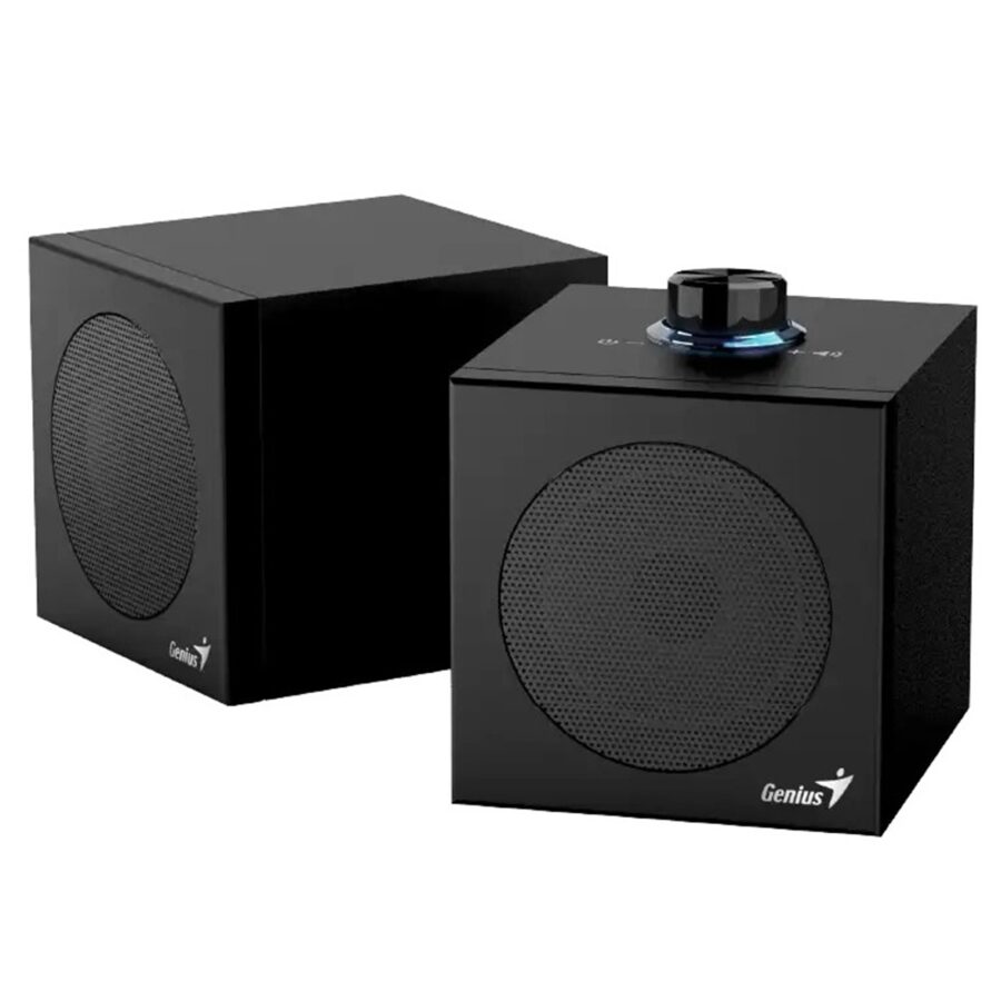 Genius SP-HF300U, 4W RMS, USB Audio Speakers, USB-A & USB-C, Compatible with Windows, macOS, and Chrome OS devices