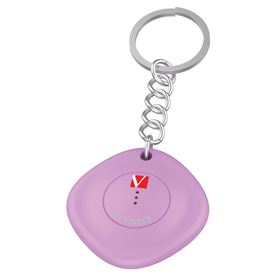 Verbatim MYF-03 My Finder Bluetooth Item Finder 3 Pack Black /White / Purple