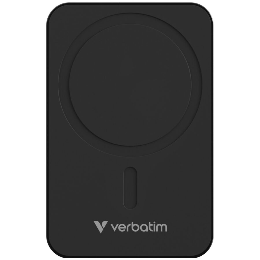 Verbatim Charge 'n' Go Power Bank Magnetic Wireless Charging 20000mAh Black