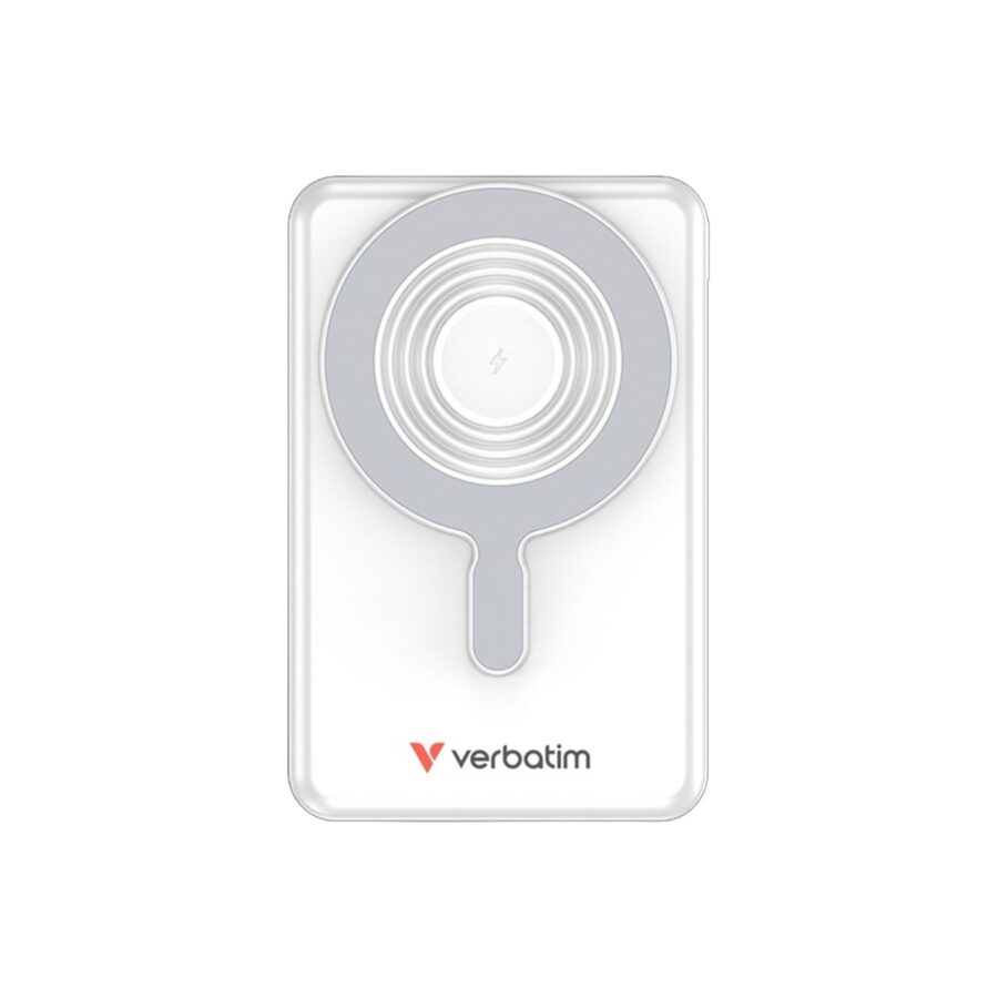 Verbatim Charge'n'Go 2C & Display MagSafe Power Bank 10000 mAh Silver