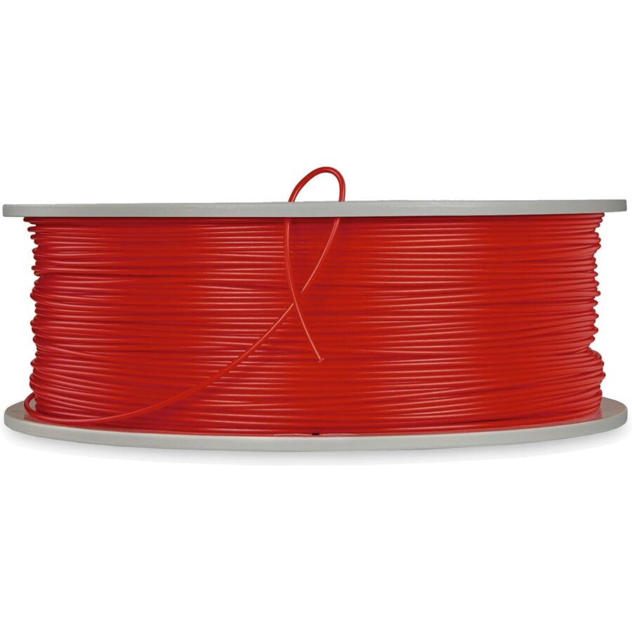 Verbatim PLA-Filament 3D-Printing,1.75mm, 1kg, High End Polyactide-Filament For Material Extrusion, For 3D-Printer & 3D-Pen, 3D-Printer-Filament Made Of PLA, 1 Spool 335m, Red