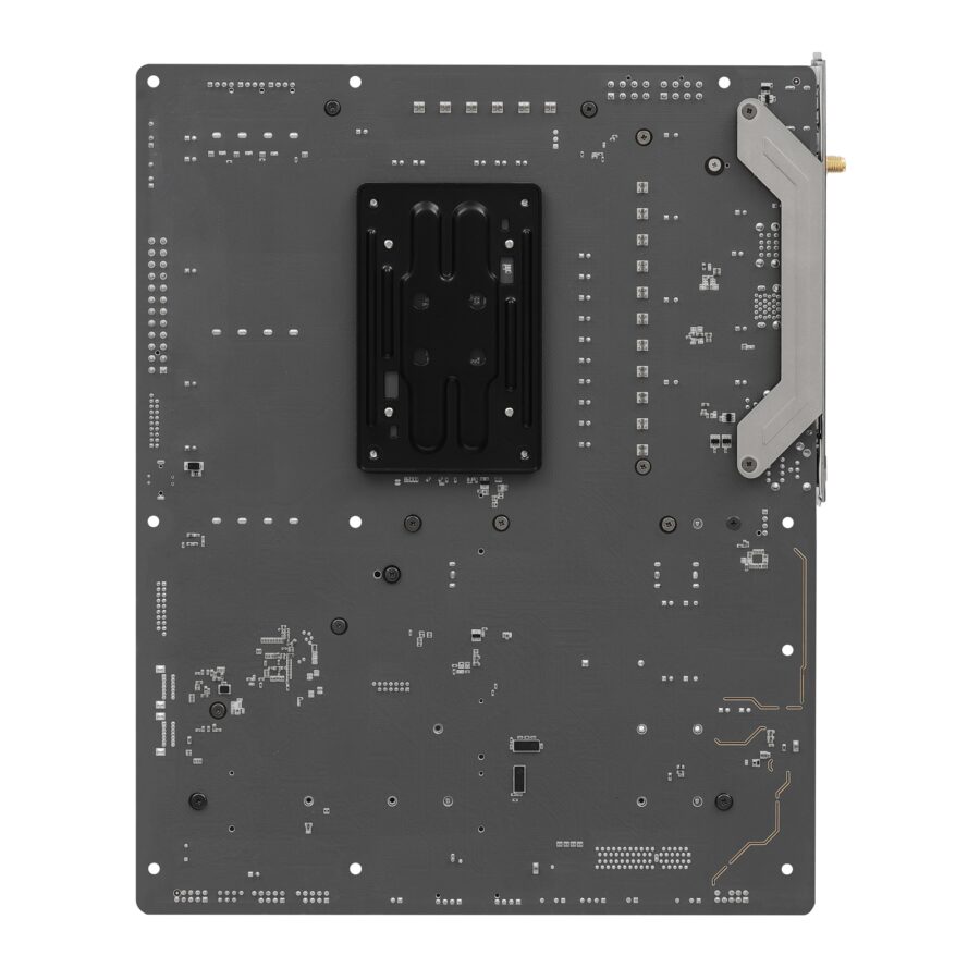 ASRock B850 Steel Legend WiFi AMD AM5 Socket Motherboard, ATX, 4x DDR5 Slots, 4x M.2 Sockets, Fitted I/O Shield, 2.5GbE LAN, Wi-Fi 7, 1x HDMI Port