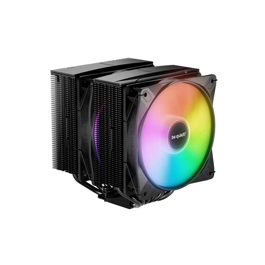 be quiet! Pure Rock Pro 3 LX CPU Cooler, Universal Socket, 2 x Light Wings Fans, 2000RPM, only 34.8dB(A) at maximum fan speed, 250W TDP, 3-year manufacturer's warranty