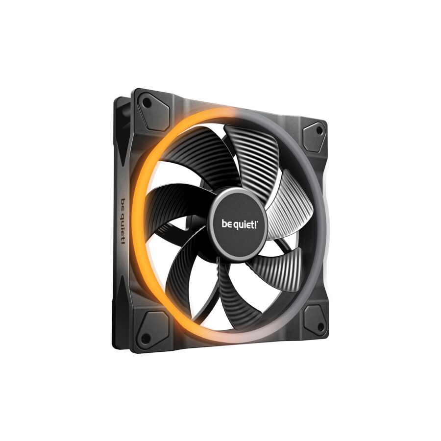 be quiet! Light Wings 140mm PWM Reverse, ARGB Lighting, Ultra-Quiet Operation Max 25.5dB(A), High Airflow, 60,000 Hours