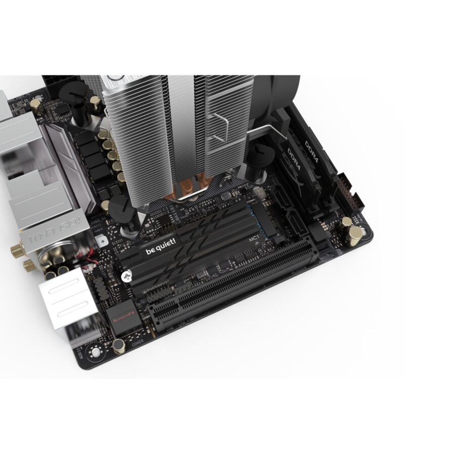 be quiet! (BZ002) MC1 M.2 SSD Cooler, Single/Double Side Compatibility, 2280 Size