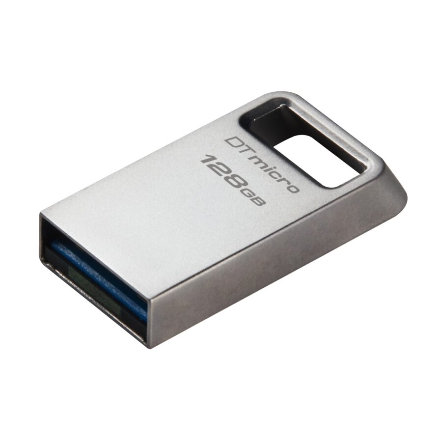 Kingston DataTraveler 128GB Micro USB 3.2 200MB/s Metal Flash Drive
