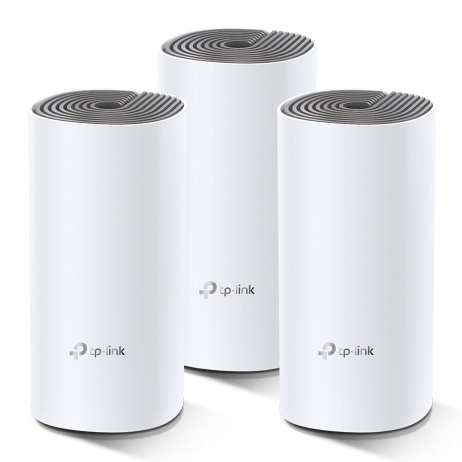 TP-Link Deco E4(3-pack) AC1200 Whole-Home Mesh Wi-Fi System(3-pack)