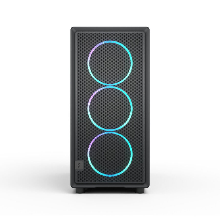 Fractal Design Epoch XL RGB Black E-ATX/ATX Mid Tower PC Case, Light-Tint Tempered Glass, 3 x 140mm Momentum RGB Fans, USB-C 20Gbps, 360mm Radiator Support, 425mm GPU Clearance