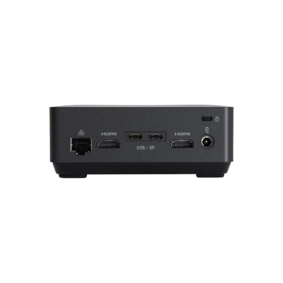 Gigabyte BRIX (GB-BRI5H-1335) Barebone Kit, Intel Core i5-1335U 4.6GHz 10 Core CPU, 2 x DDR4 SO-DIMM Slots, 1 x M.2 2280 Slot, 1x 2.5" SATA Slot Wi-Fi 6 & Bluetooth 5.2