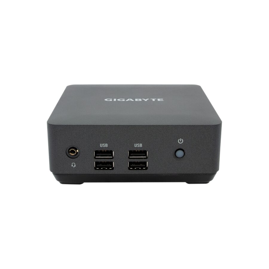 Gigabyte BRIX (GB-BRI7H-1355) Barebone Kit, Intel Core i7-1355U 5.0GHz 10 Core CPU, 2 x DDR4 SO-DIMM Slots, 1 x M.2 2280 Slot, 1x 2.5" SATA Slot, Wi-Fi 6 & Bluetooth 5.2