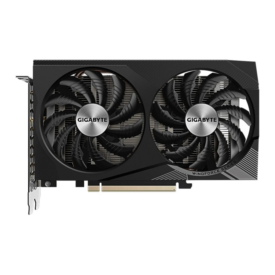 Gigabyte NVIDIA GeForce RTX 3050 WINDFORCE OC V2 8GB GDDR6 Graphics Card, 2560 CUDA Cores, 1792 MHz Core Clock, Dual Fan, 2x DisplayPorts / 2x HDMI Ports