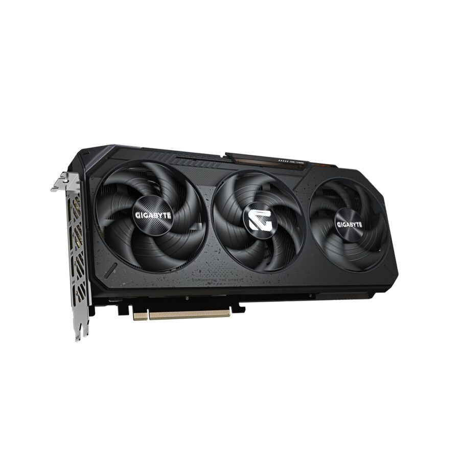 Gigabyte AMD Radeon RX 9070 GRE GAMING OC 12GB GDDR6 Graphics Card, 3072 Streams, 2340 MHz Core Clock, Triple Fan, 2x DisplayPorts / 2x HDMI Ports