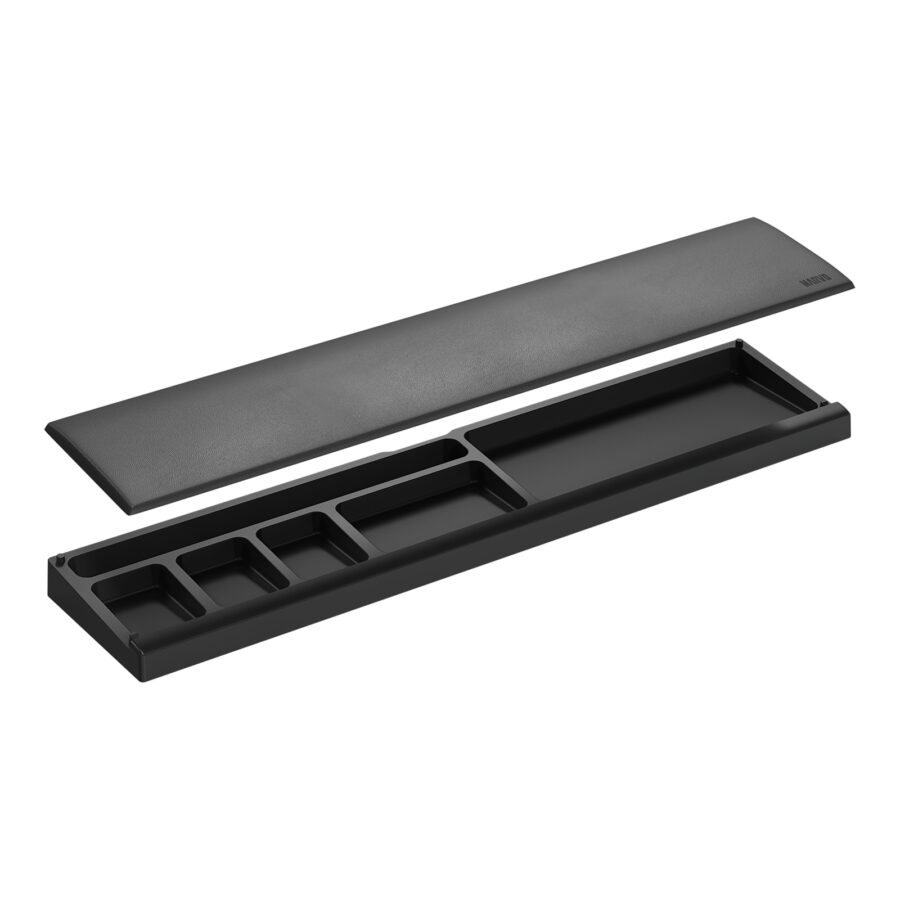 Marvo Scorpion K002 Crest 60 Universal Padded Keyboard Wrist Rest Pad (Black)