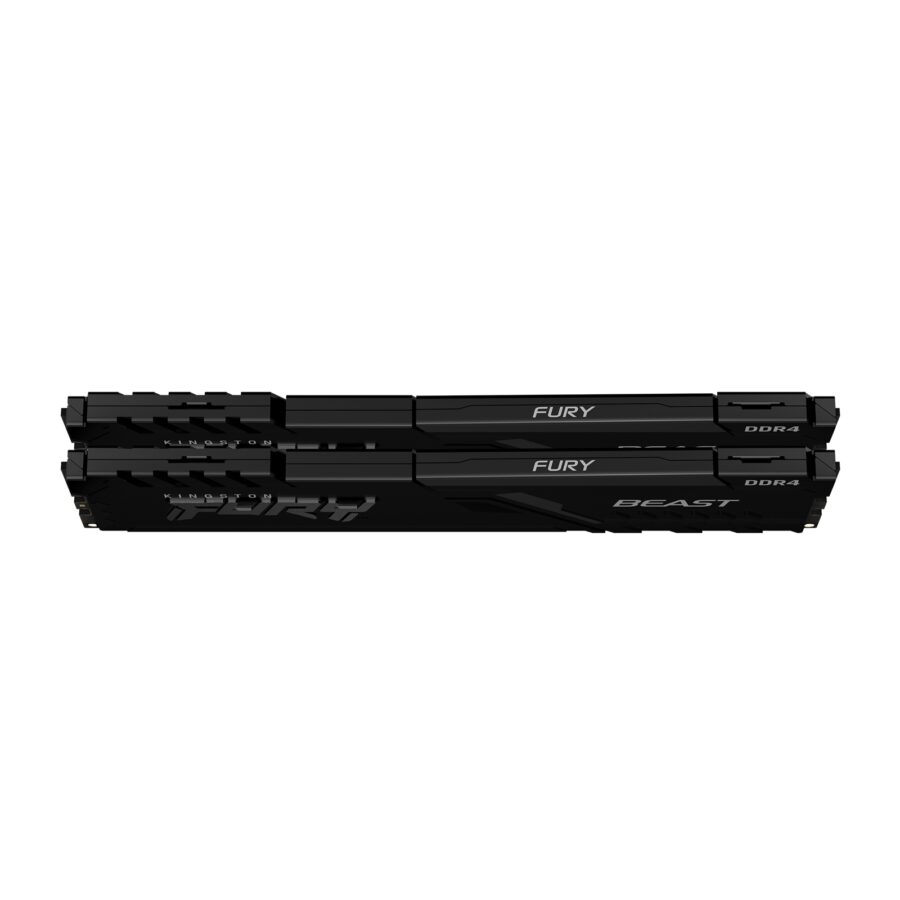 Kingston FURY Beast KF432C16BBK2/32 32GB (2x 16GB) DIMM System Memory, 3200MHz, DDR4, CL16, Black, Intel XMP