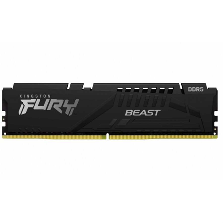 Kingston FURY Beast KF564C32BBEK2-32 32GB (2x 16GB) DIMM System Memory, 6400MHz, DDR5, CL32, Black, Intel XMP, AMD EXPO