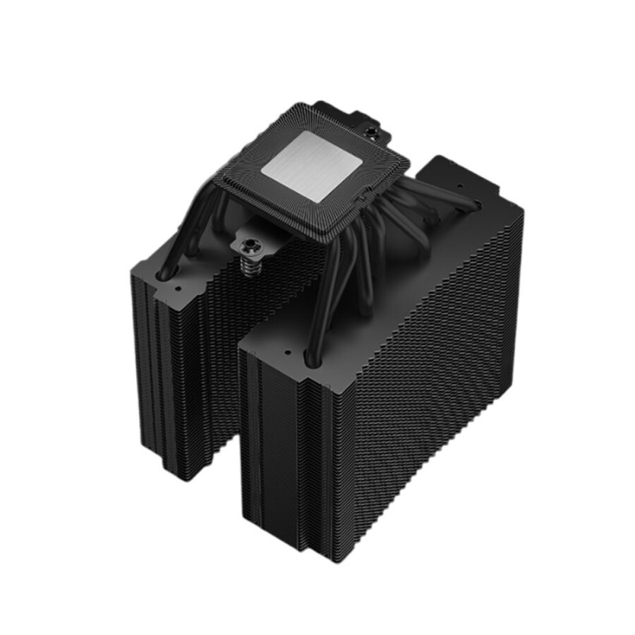 DeepCool Assassin IV VC Vision Dual-Fan CPU Air Cooler with 140mm & 120mm Fans, Vapour Chamber Base, Digital Display for Real-Time Monitoring, Intel & AMD Compatible